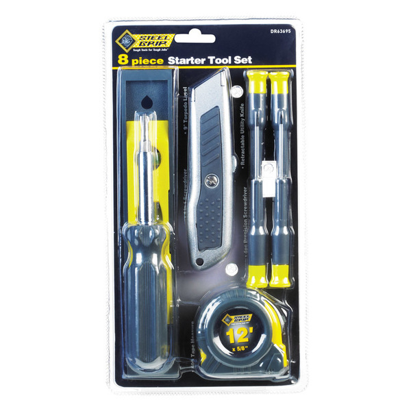 Steel Grip Starter Tool Set 8Pc DR63695